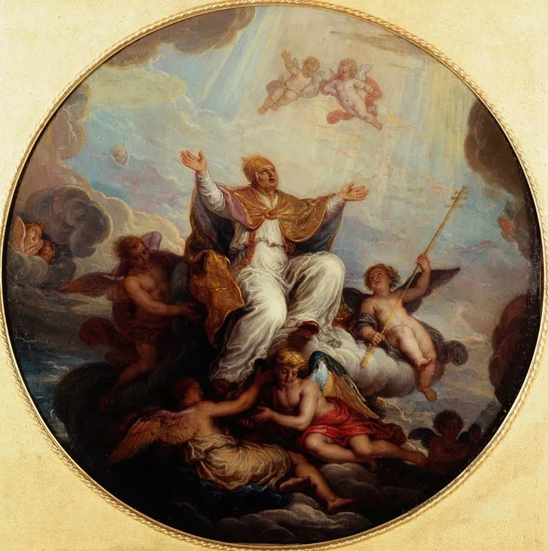 Saint Gregoire Enleve Au Ciel