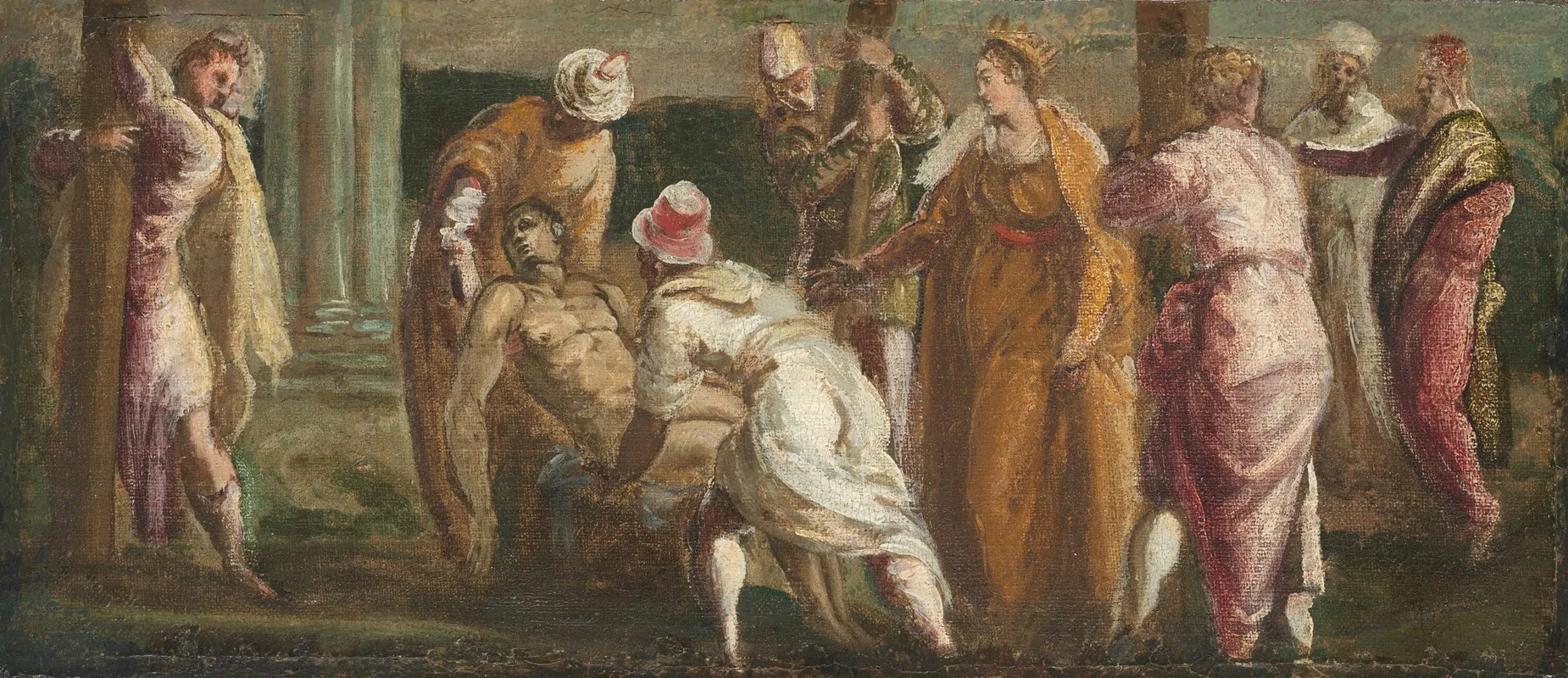 Saint Helen Testing The True Cross