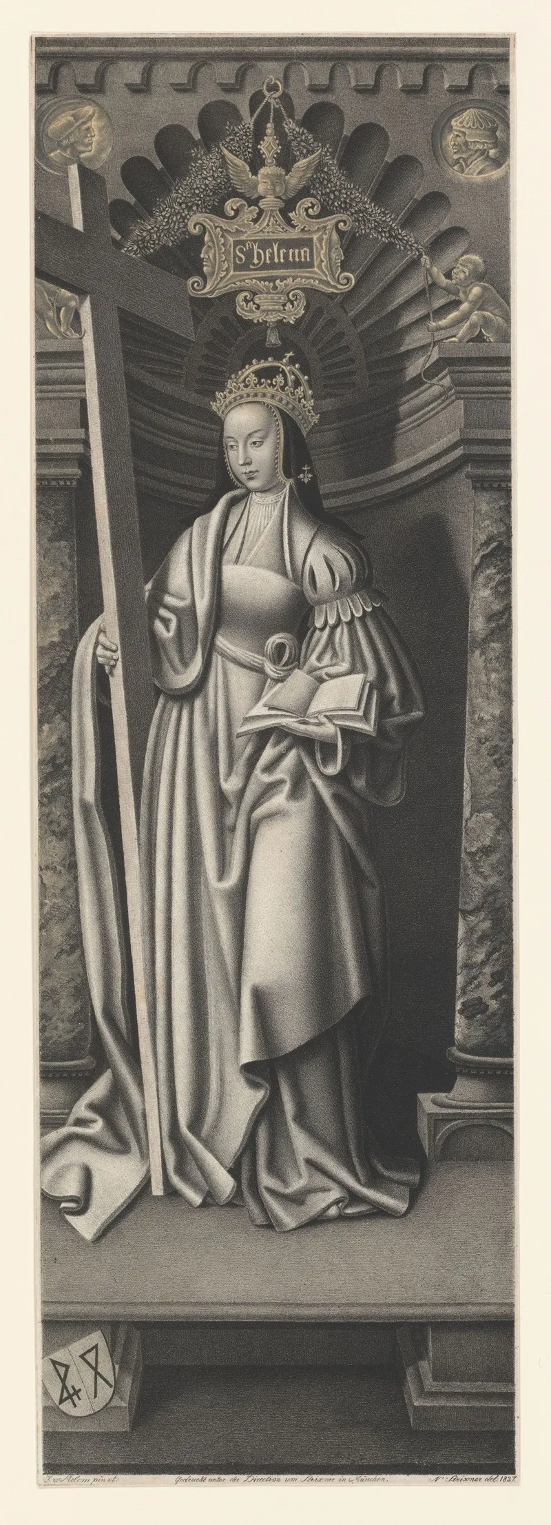 Saint Helena 2 Wall Art by Johann Nepomuk Strixner - High-Resolution Digital Print