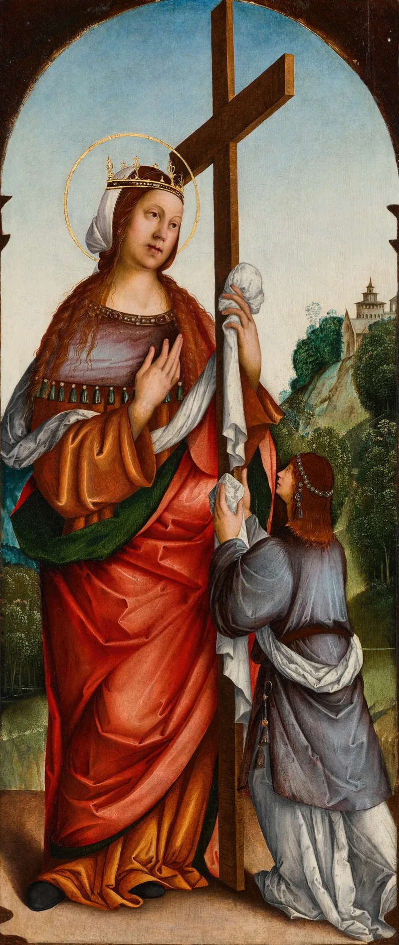 Saint Helena 3 Wall Art by Bernardino Zaganelli - High-Resolution Digital Print