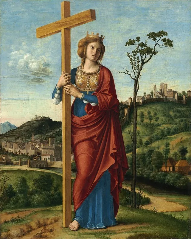 Saint Helena Wall Art by Giovanni Battista Cima da Conegliano - High-Resolution Digital Print