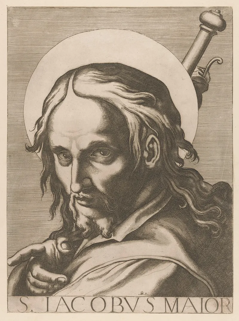 Saint James The Greater 6 Wall Art by Raffaello Schiaminossi - High-Resolution Digital Print