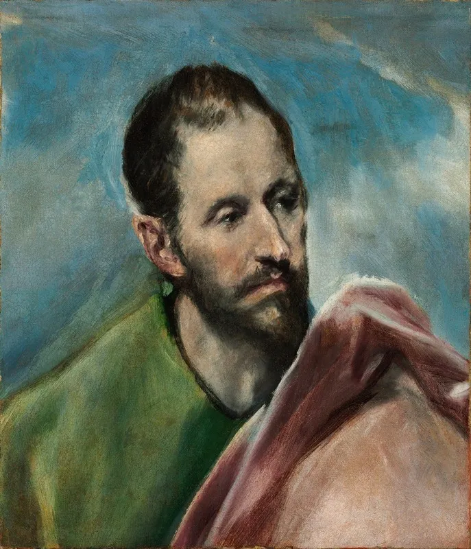 Saint James The Younger Wall Art by El Greco (Domenikos Theotokopoulos) - High-Resolution Digital Print