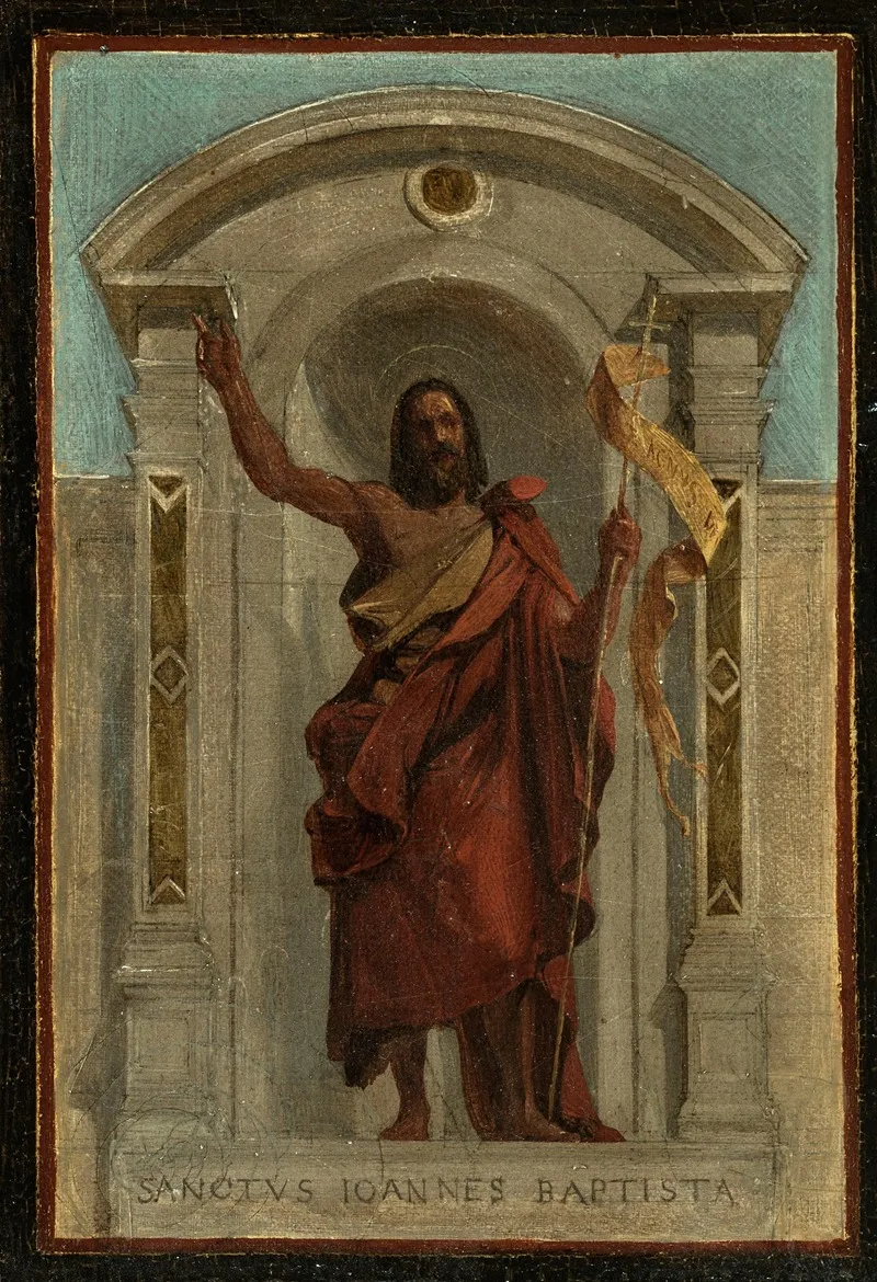 Saint Jean Baptiste 2 Wall Art by Nicolas Auguste Hesse - High-Resolution Digital Print