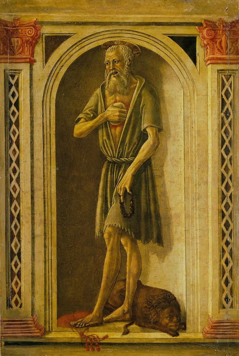 Saint Jerome 23 Wall Art by Benvenuto di Giovanni - High-Resolution Digital Print