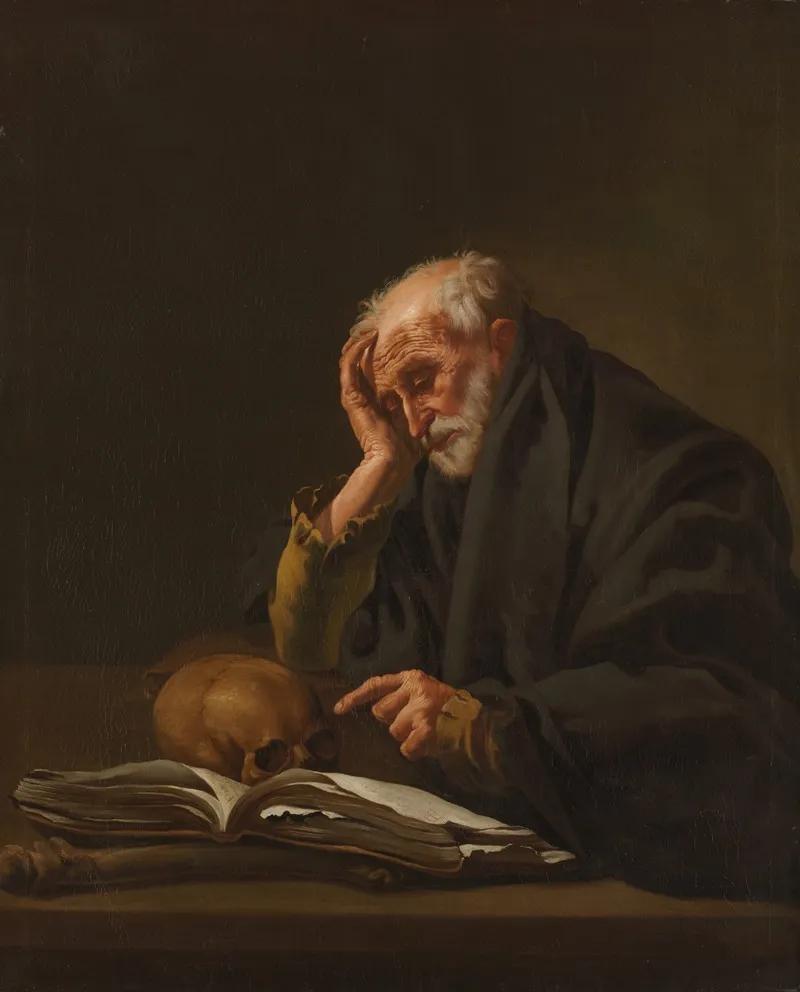 Saint Jerome 24 Wall Art by Hendrick Ter Brugghen - High-Resolution Digital Print