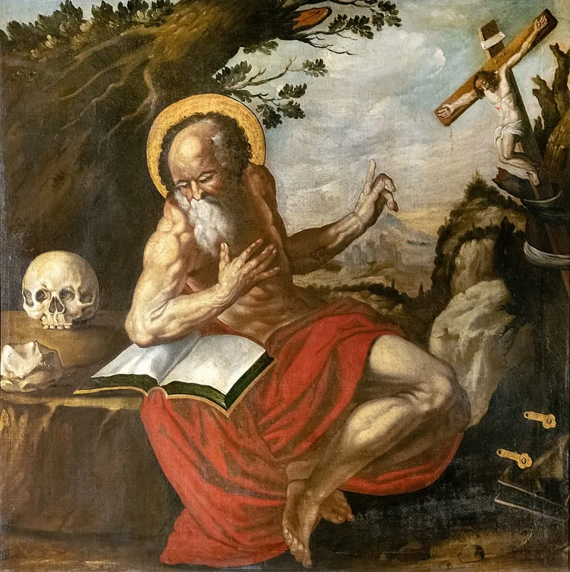 Saint Jerome In The Desert 3