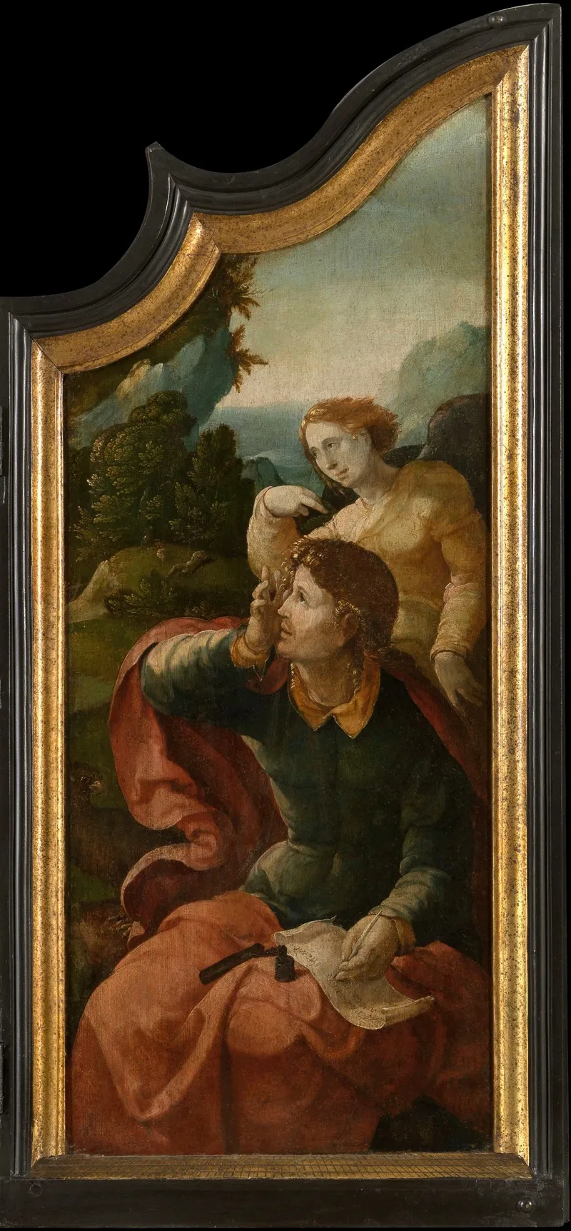 Saint John At Patmos Wall Art by Aertgen Claesz van Leyden - High-Resolution Digital Print