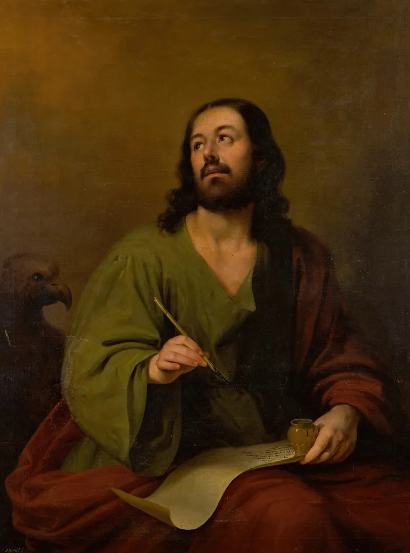 Saint John Evangelist Wall Art by Antonio María Esquivel - High-Resolution Digital Print