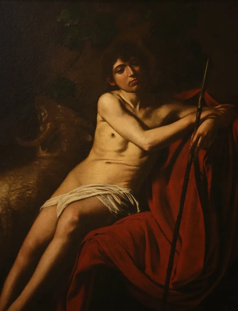 Saint John The Baptist 17 Wall Art by Caravaggio - High-Resolution Digital Print