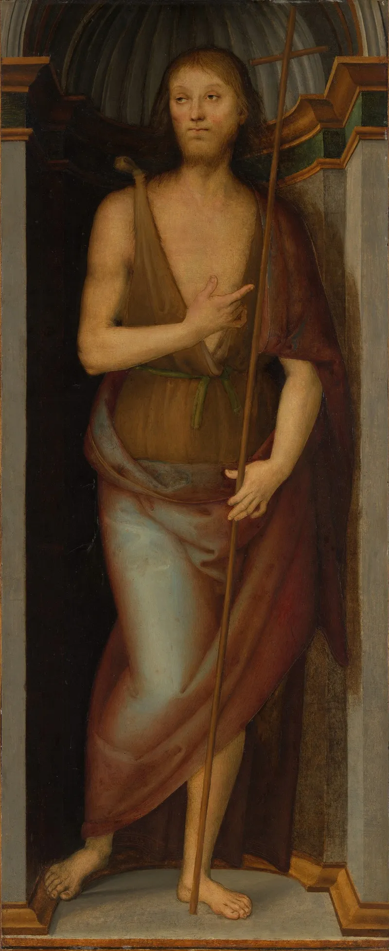 Saint John The Baptist 18 Wall Art by Pietro Perugino - High-Resolution Digital Print