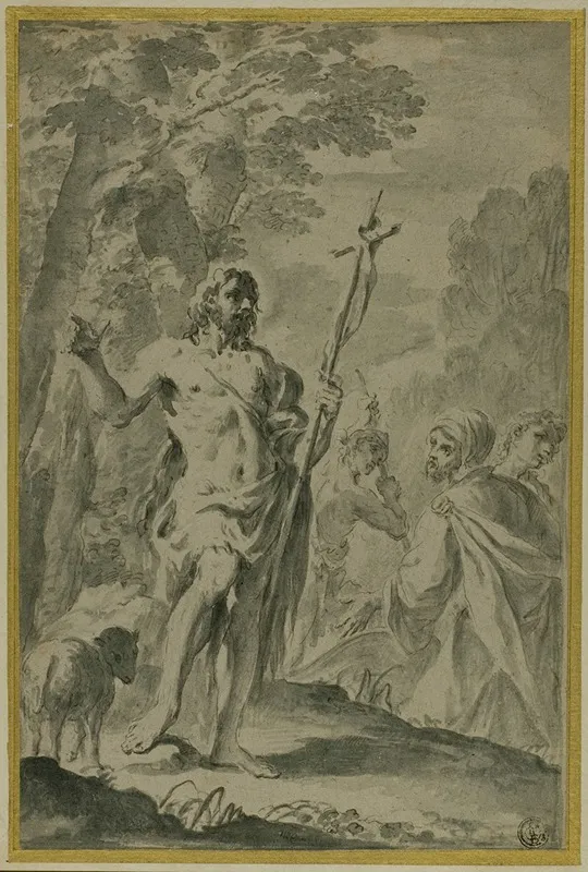 Saint John The Baptist 27 Wall Art by Ercole Graziani the Younger - High-Resolution Digital Print
