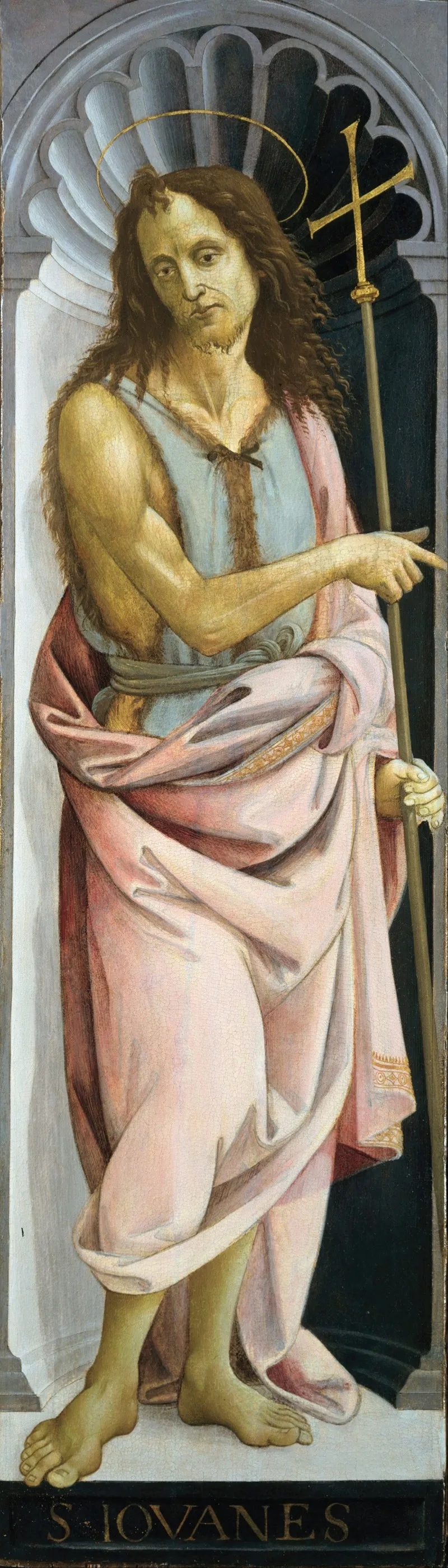 Saint John The Baptist 30 Wall Art by Bartolomeo di Giovanni - High-Resolution Digital Print