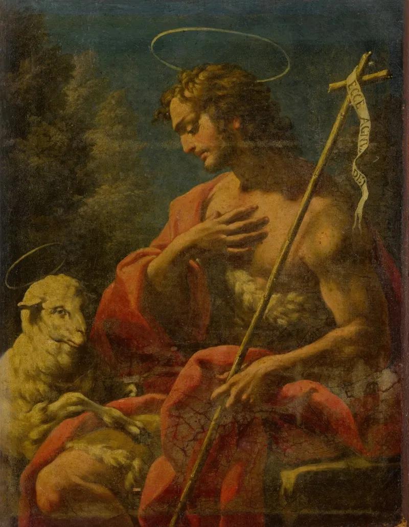 Saint John The Baptist 31 Wall Art by Corrado Giaquinto - High-Resolution Digital Print