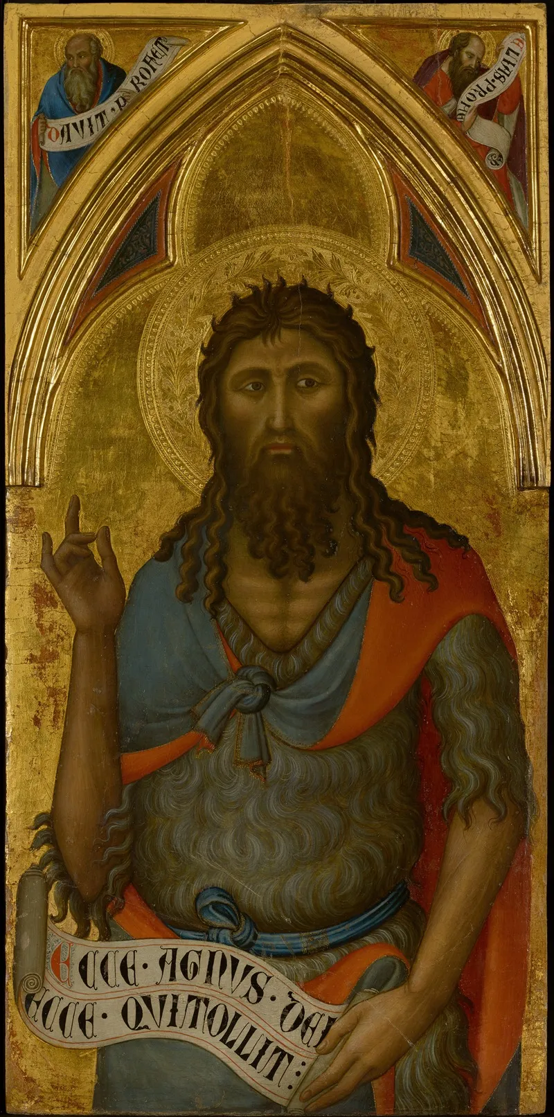 Saint John The Baptist 38 Wall Art by Luca di Tommè - High-Resolution Digital Print