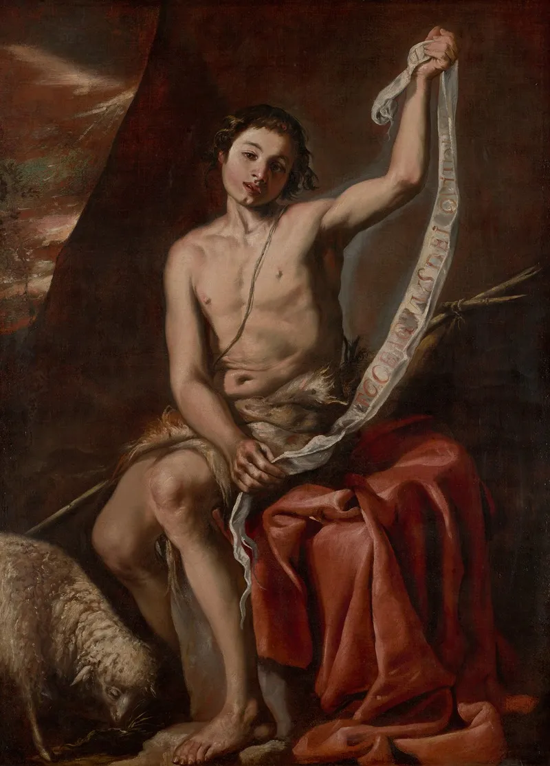 Saint John The Baptist As A Youth Wall Art by Antonio del Castillo Y Saavedra - High-Resolution Digital Print
