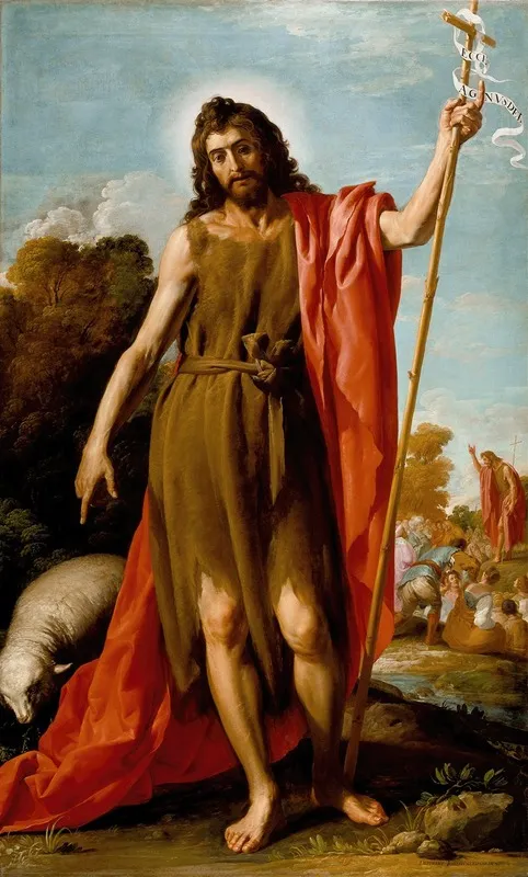 Saint John The Baptist In The Wilderness 5 Wall Art by José Leonardo - High-Resolution Digital Print