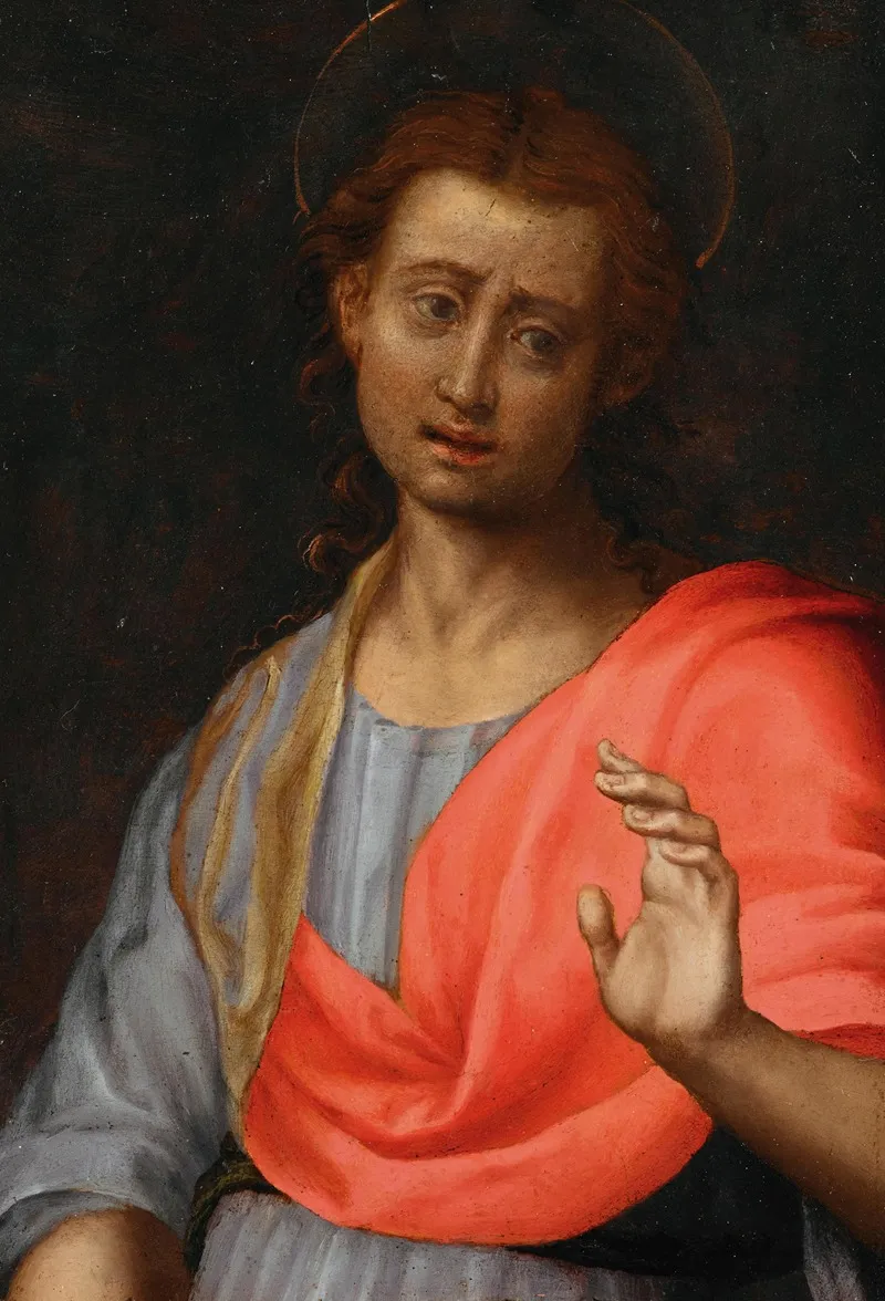 Saint John The Evangelist 18 Wall Art by Circle of Jacopo Carucci, called Pontormo - High-Resolution Digital Print