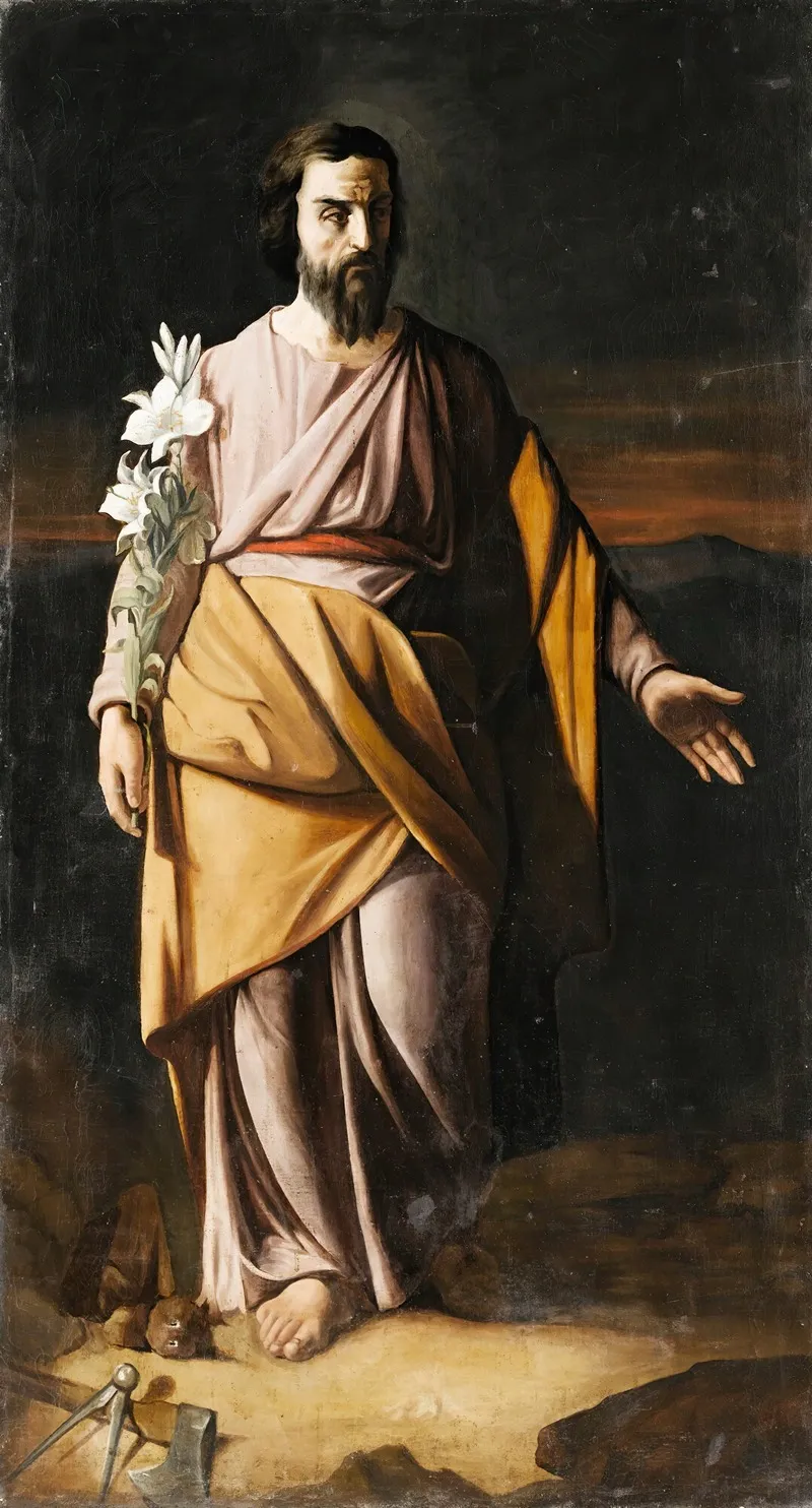 Saint Joseph 3 Wall Art by Ecole française du XIXe siècle - High-Resolution Digital Print