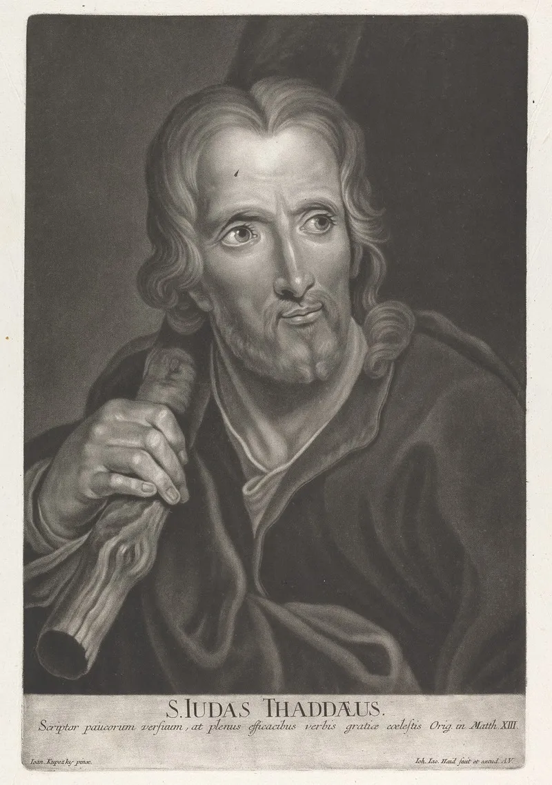 Saint Jude Wall Art by Johann Kupezky - High-Resolution Digital Print