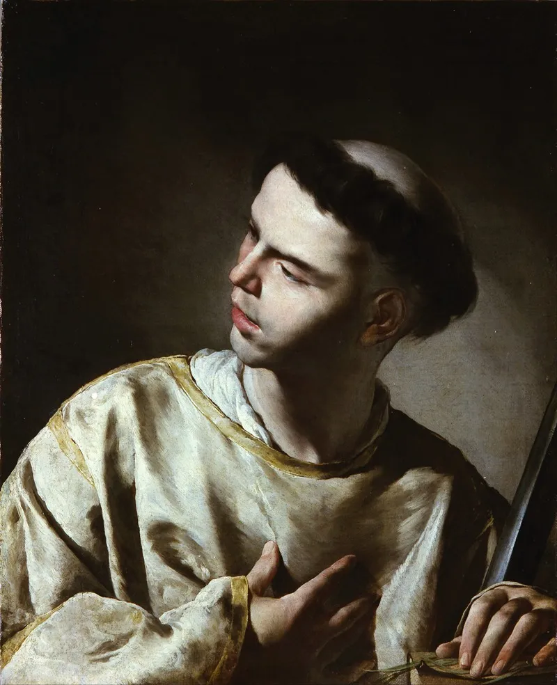 Saint Lawrence 2 Wall Art by Bernardo Cavallino - High-Resolution Digital Print