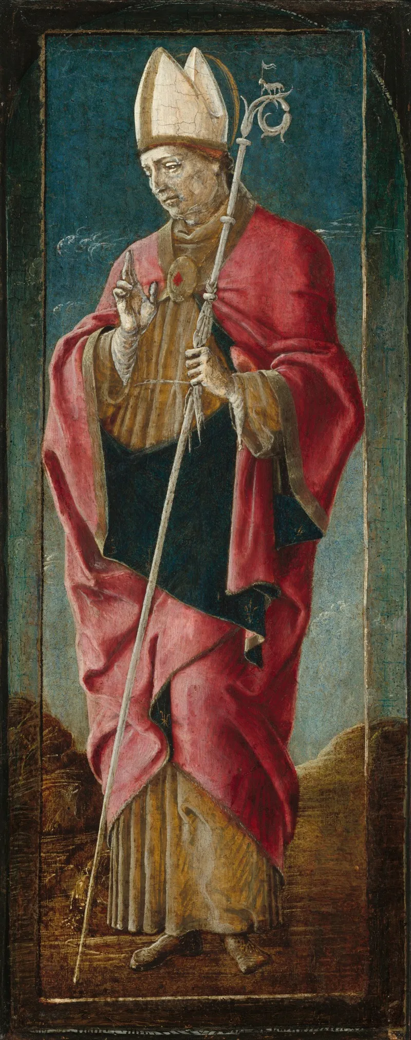 Saint Louis Of Toulouse 2 Wall Art by Cosmè Tura - High-Resolution Digital Print