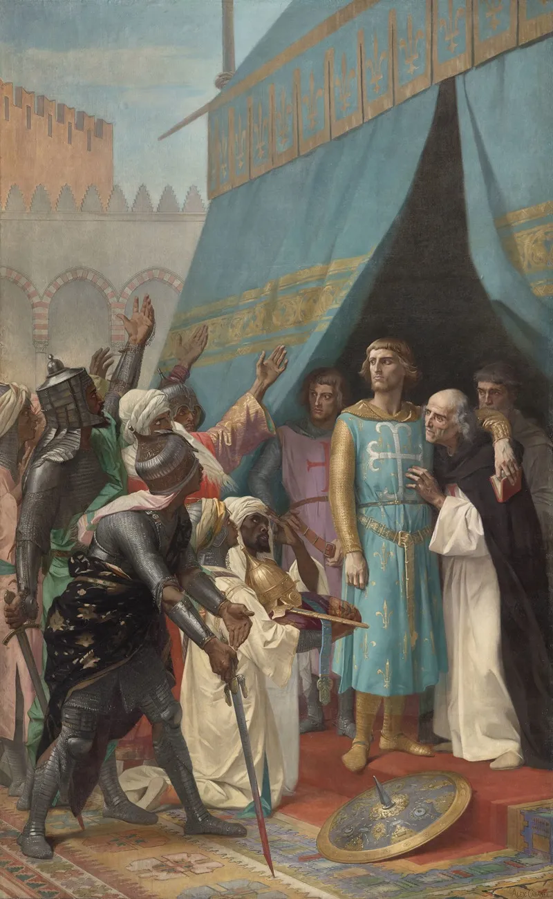 Saint Louis Prisonnier En Palestine