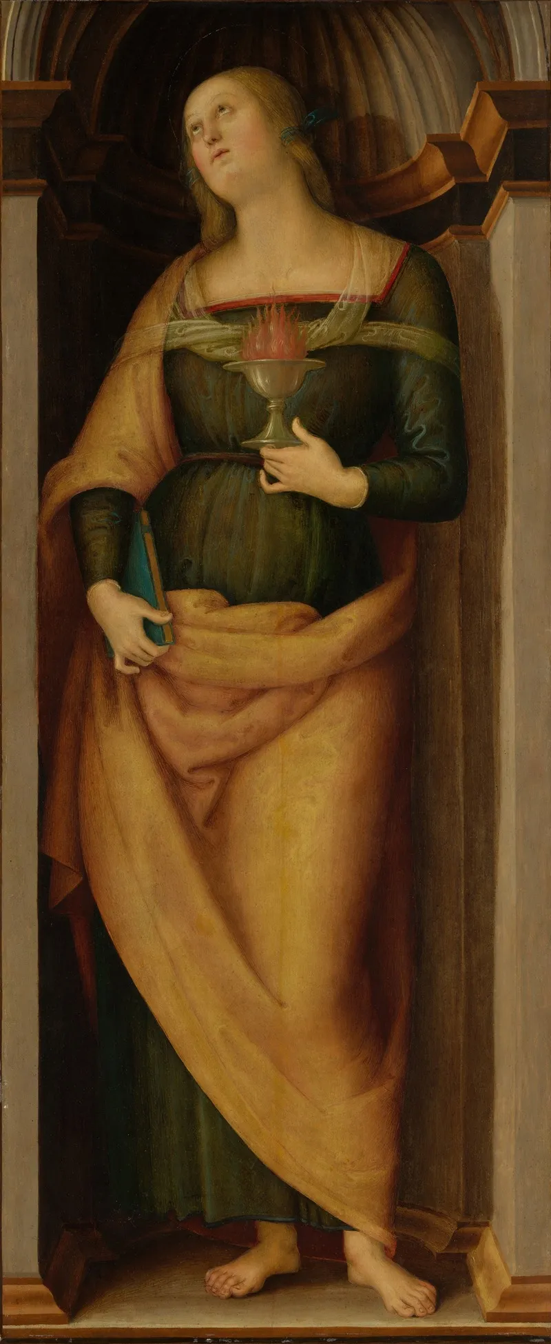 Saint Lucy 2 Wall Art by Pietro Perugino - High-Resolution Digital Print