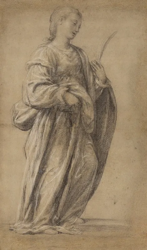Saint Lucy 3 Wall Art by Fra Paolino (Paolo del Signoraccio) - High-Resolution Digital Print