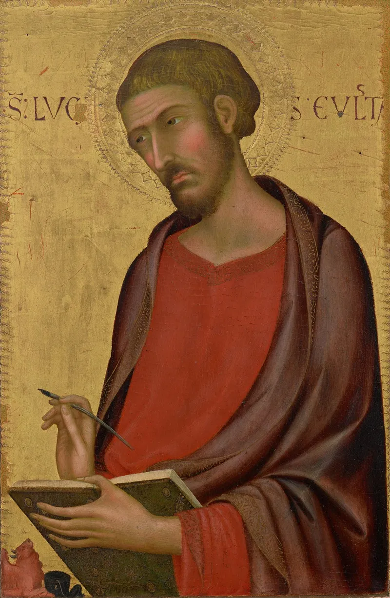 Saint Luke 12 Wall Art by Simone Martini - High-Resolution Digital Print