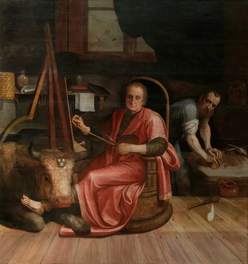 Saint Luke 8 Wall Art by Frans Floris - High-Resolution Digital Print