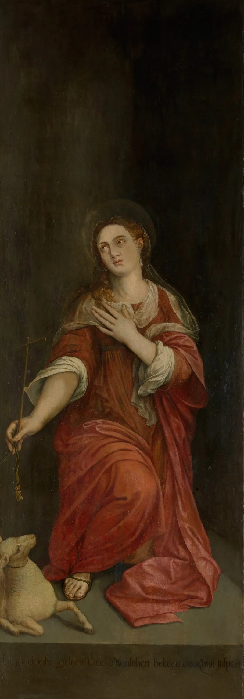 Saint Margaret 3 Wall Art by Michiel Coxie - High-Resolution Digital Print