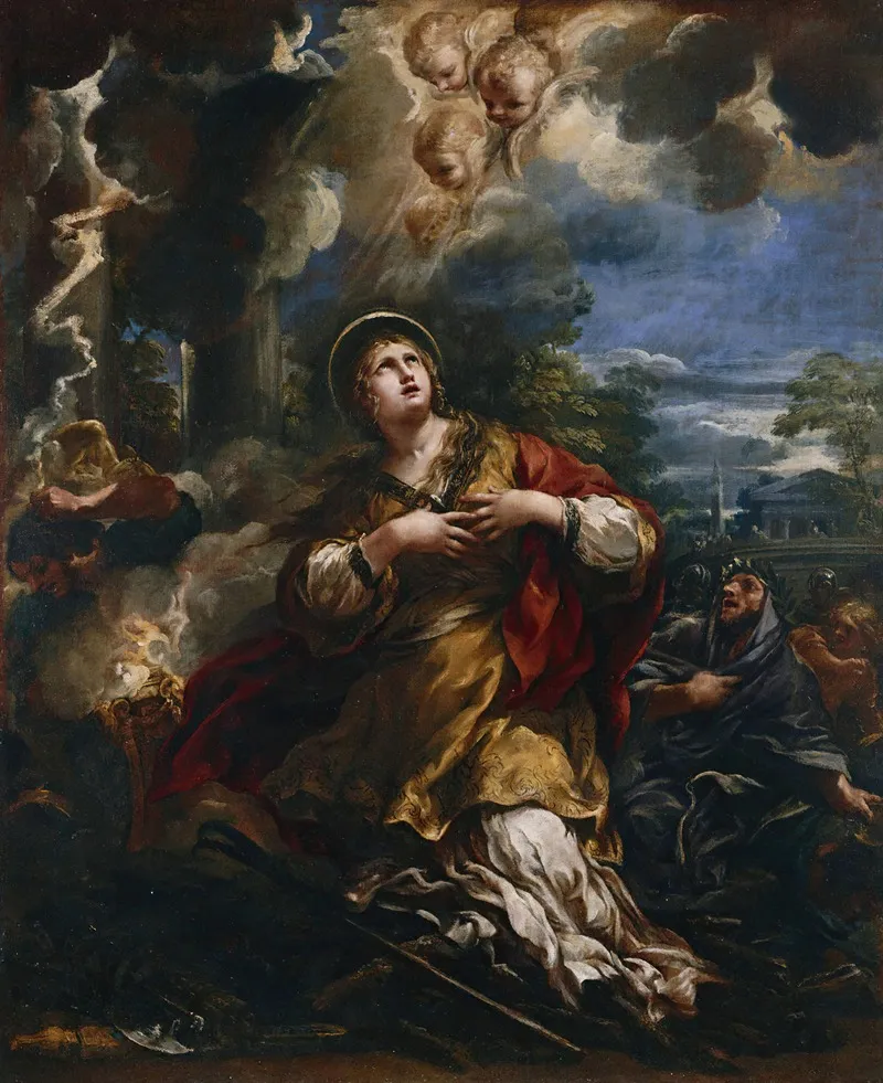 Saint Martina Refuses To Adore The Idols