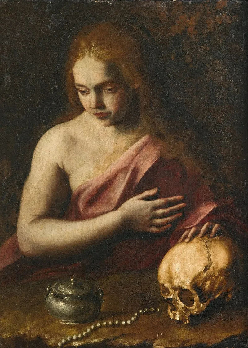 Saint Mary Magdalen 2 Wall Art by Bartolomeo Guidobono - High-Resolution Digital Print
