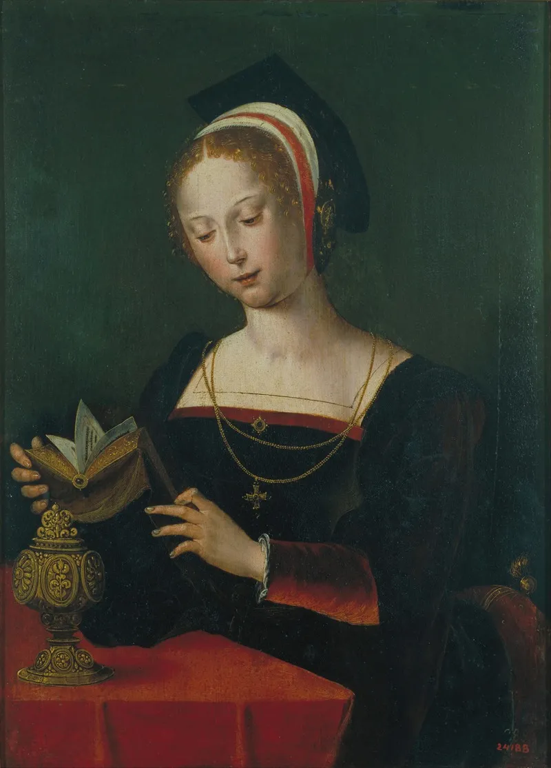 Saint Mary Magdalene 5 Wall Art by The Master of the Parrot - High-Resolution Digital Print