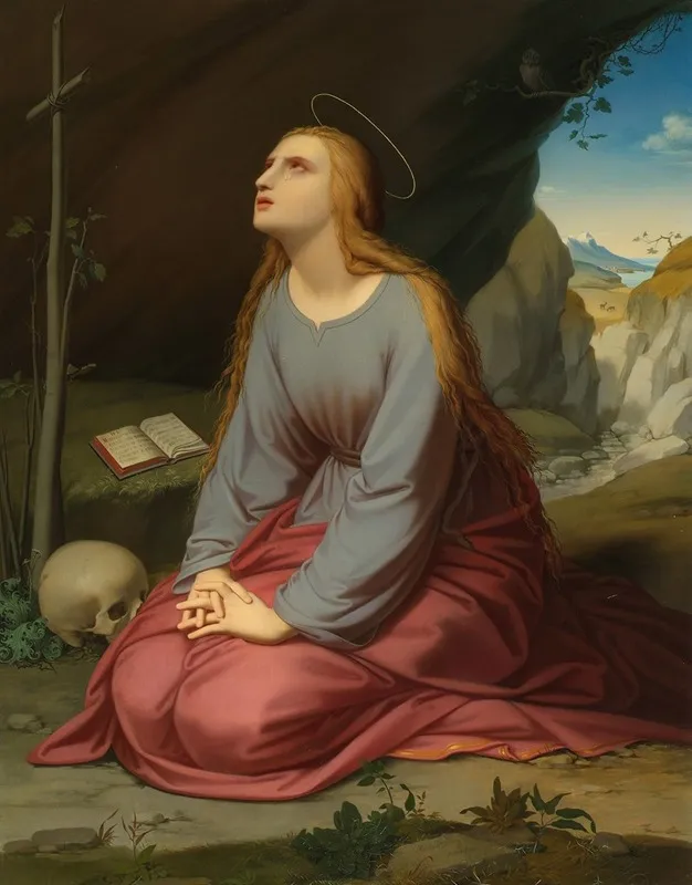 Saint Mary Magdalene Wall Art by Gebhard Flatz - High-Resolution Digital Print