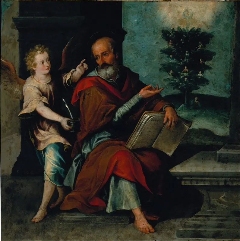 Saint Matthew 2 Wall Art by Baltasar de Echave Ibía - High-Resolution Digital Print
