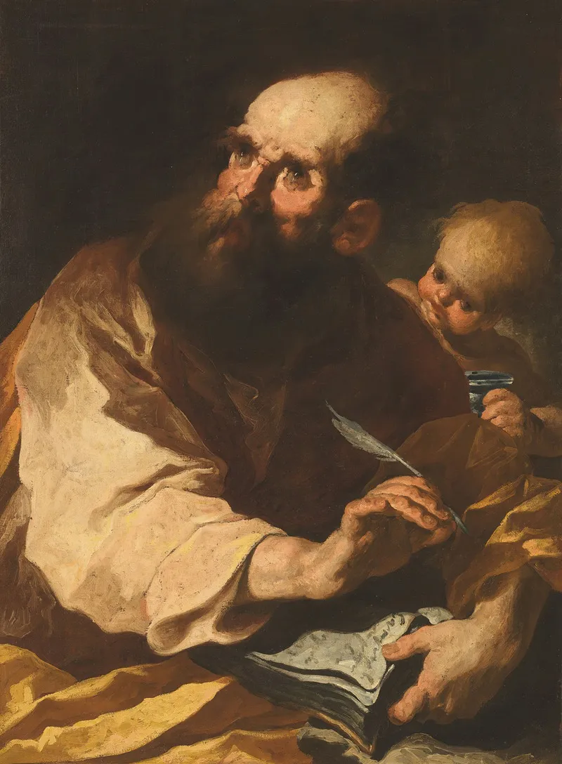 Saint Matthew 4 Wall Art by Pietro Francesco Guala - High-Resolution Digital Print