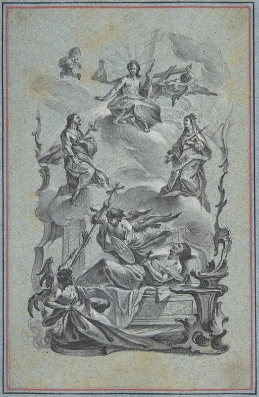 Saint Michael 4 Wall Art by Josef Christ - High-Resolution Digital Print