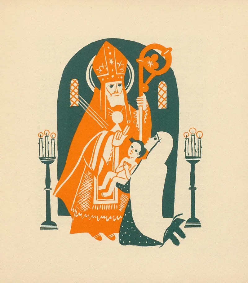 Saint Nicolas Pl 11 Wall Art by Henri Ghéon - High-Resolution Digital Print