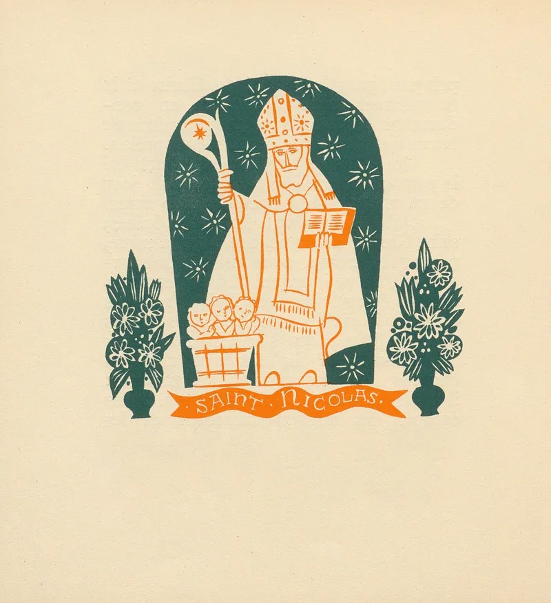 Saint Nicolas Pl 14 Wall Art by Henri Ghéon - High-Resolution Digital Print