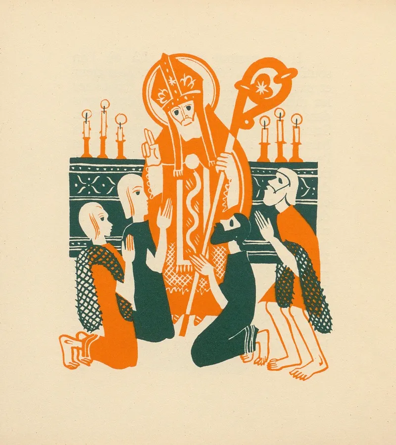 Saint Nicolas Pl 21 Wall Art by Henri Ghéon - High-Resolution Digital Print