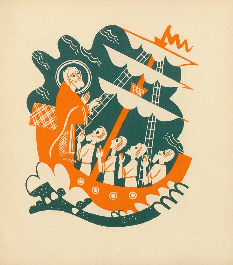 Saint Nicolas Pl 8 Wall Art by Henri Ghéon - High-Resolution Digital Print