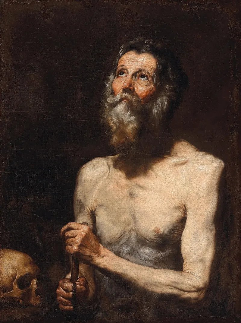 Saint Onuphrius 2 Wall Art by Jusepe de Ribera - High-Resolution Digital Print