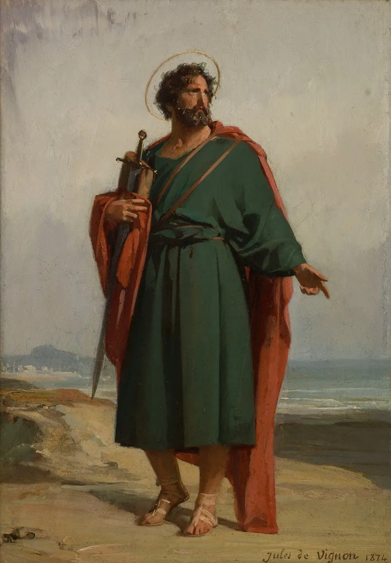 Saint Paul 13 Wall Art by Jules de Vignon - High-Resolution Digital Print