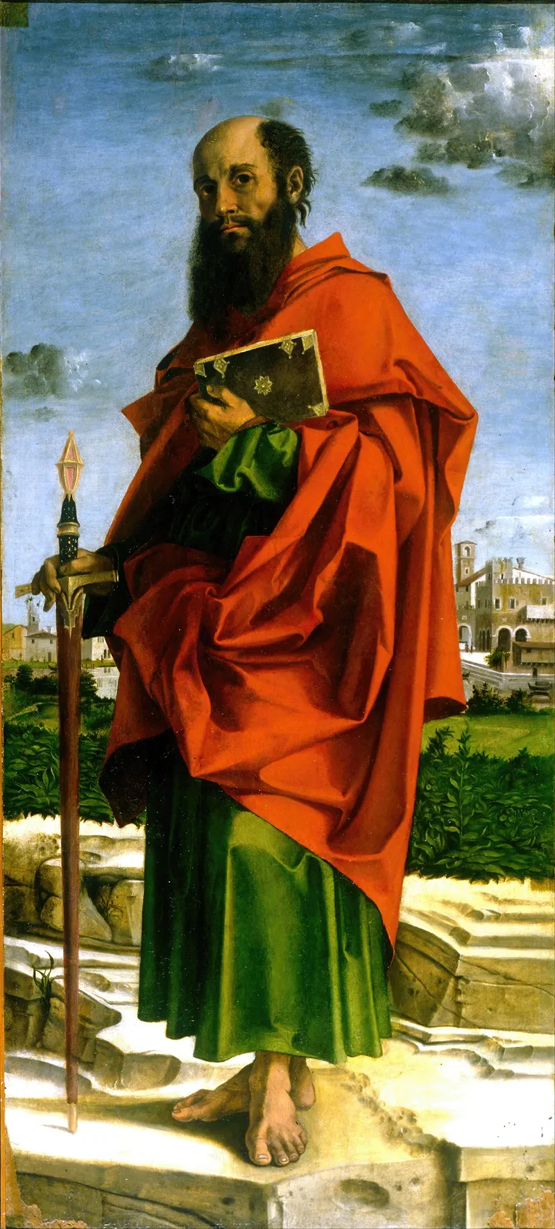 Saint Paul 14 Wall Art by Bartolomeo Montagna - High-Resolution Digital Print