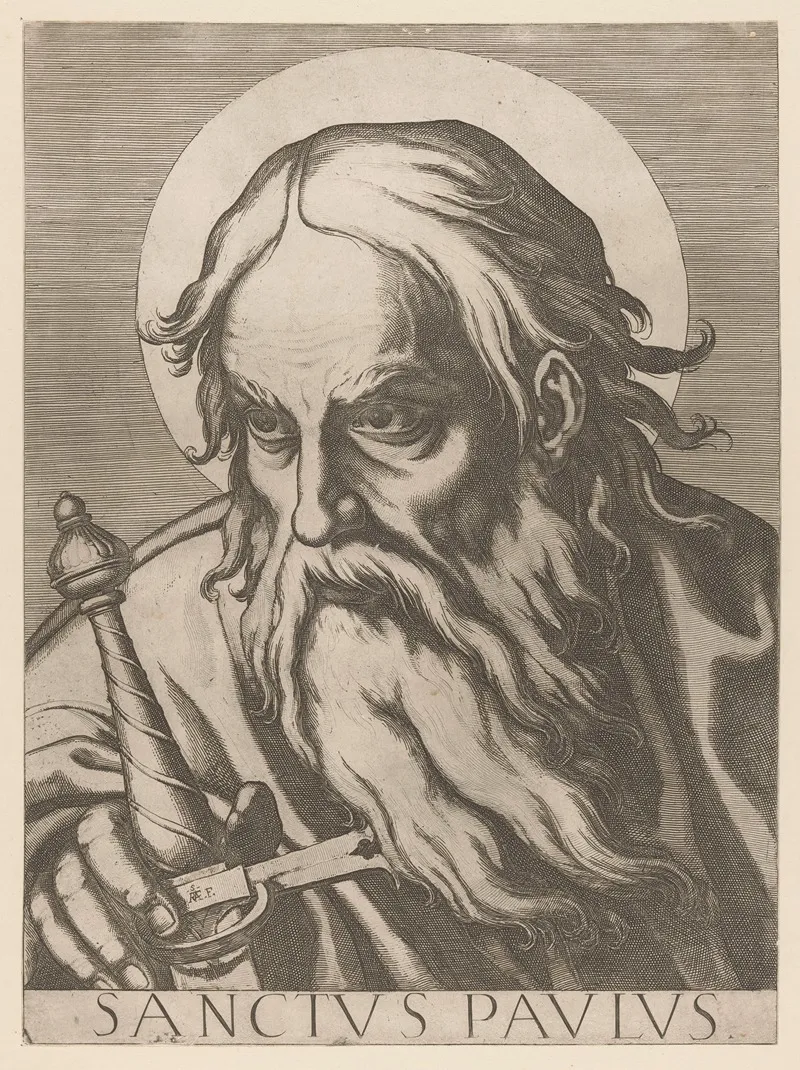 Saint Paul 20 Wall Art by Raffaello Schiaminossi - High-Resolution Digital Print