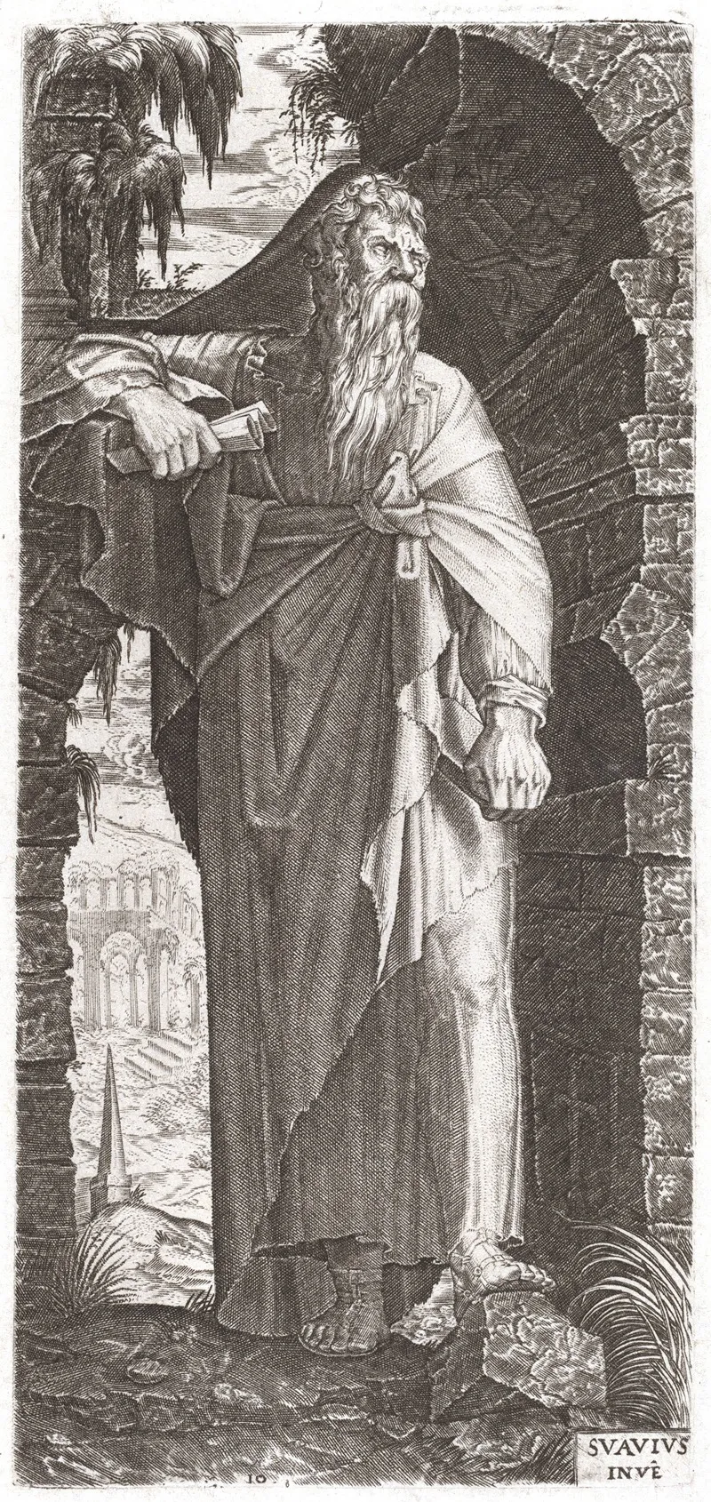 Saint Paul 2 Wall Art by Lambert Suavius - High-Resolution Digital Print