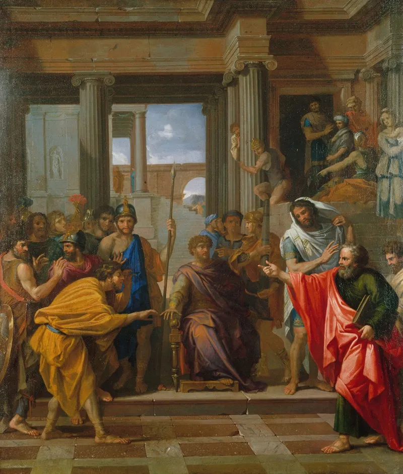 Saint Paul Rend Aveugle Le Faux Prophete Barjesu