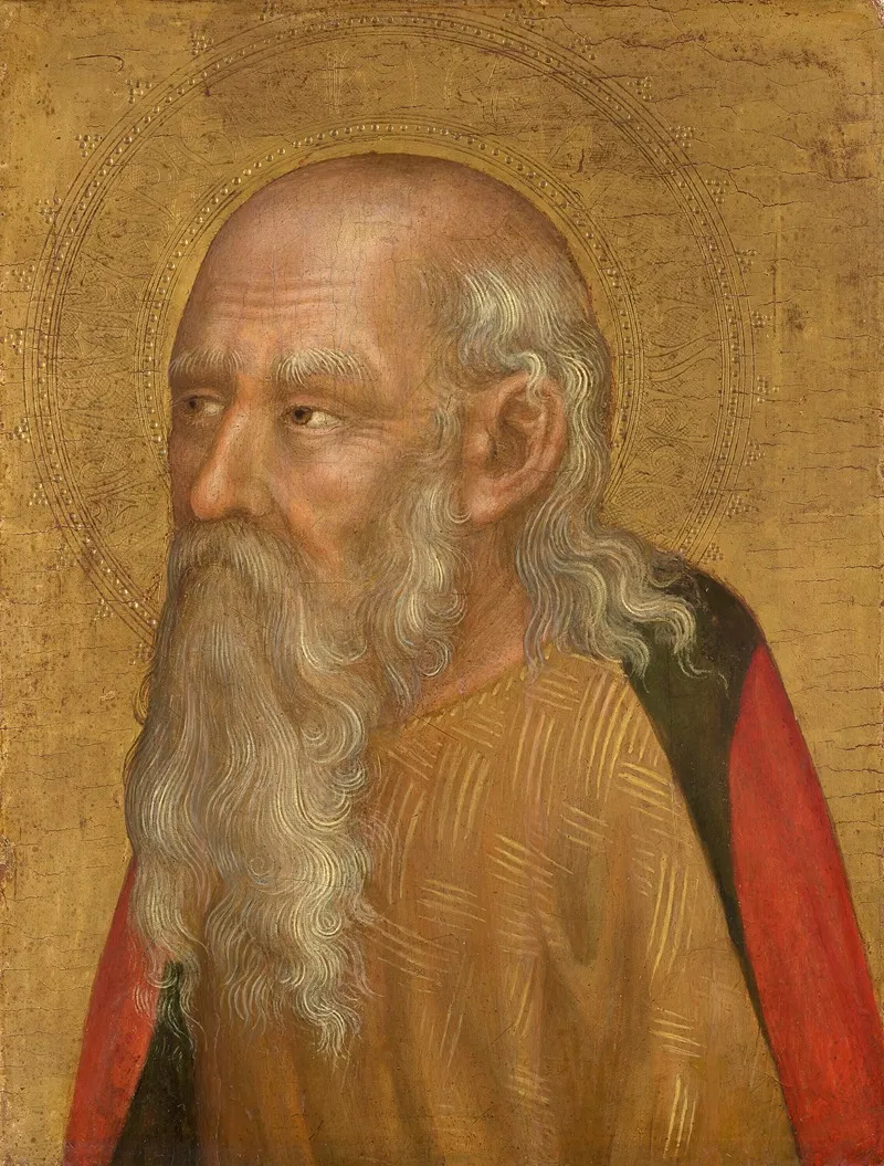 Saint Paul The Hermit 4 Wall Art by Gentile da Fabriano - High-Resolution Digital Print